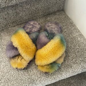 Emu Multicolor Sheepskin Slippers